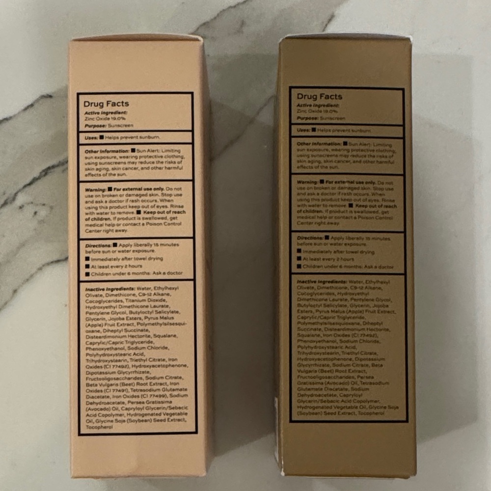 DIME Tinted Glow Wonderscreen SPF 30 Duo NIB - Picture 5 of 5